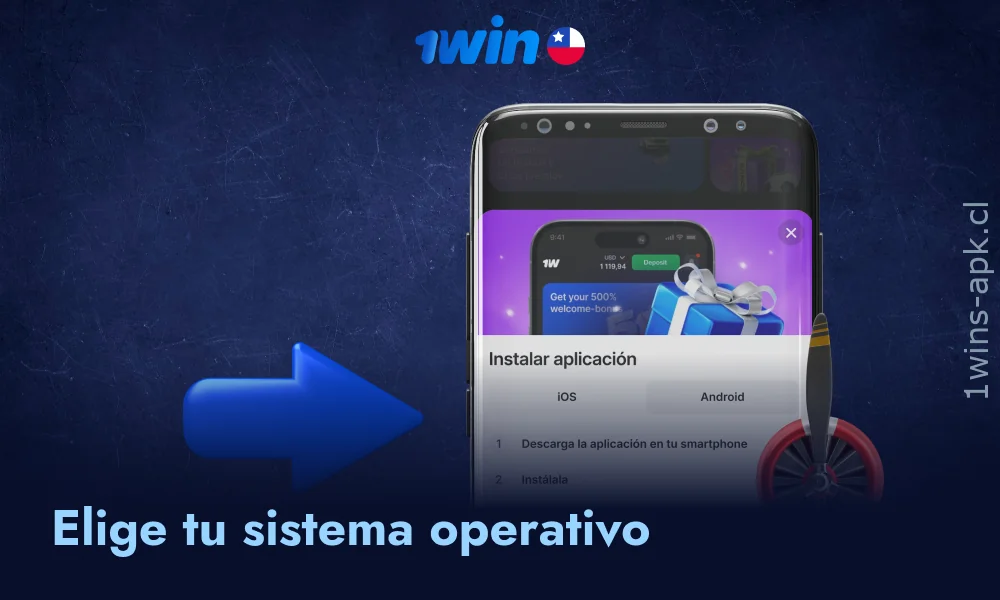 Elige la versión para tu iOS o Android